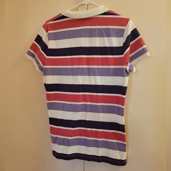 Stripe Slim Fit Polo Shirt - Picture 3 of 3
